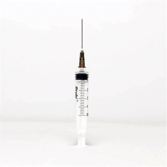 Beybi Steril Enjektör Siyah Uçlu 5 ml